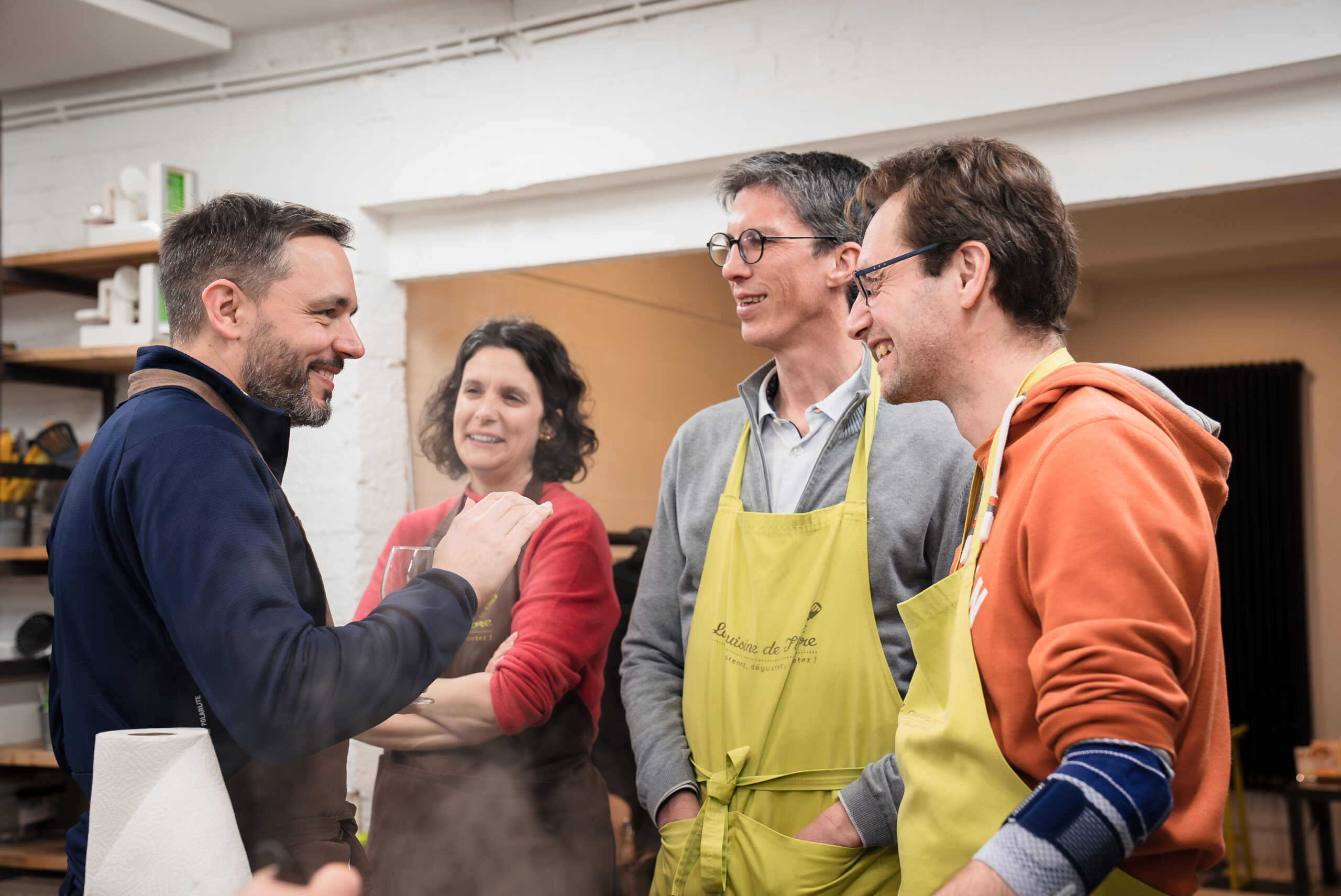 Jeux culinaires entre particuliers à La Cuisine de Flore